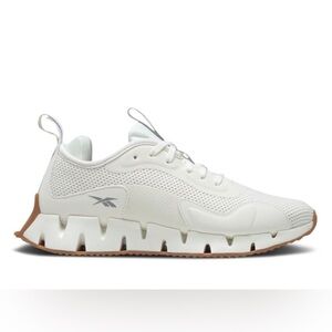 Reebok Ortholite Zig Dynamica Sneakers Athletic Shoes white gray womens 7 NWT